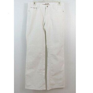 SOUTH POLE Women's Jeans Size 7 (30 x 31 Measured) Boot Cut Ivory EUC